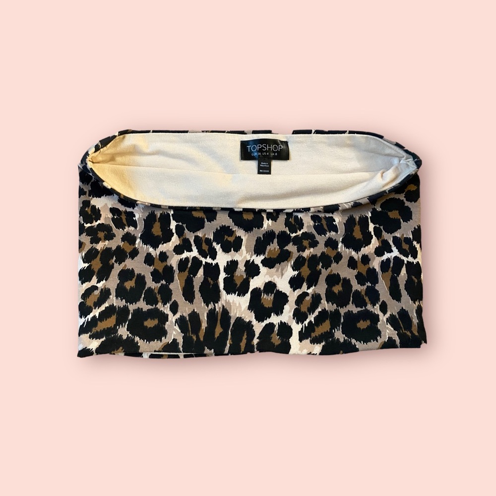 Top ship crop top-Leopard print